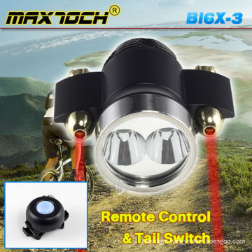 Maxtoch BI6X-3 Dual Cree XML T6 Laser LED Push Bike Light